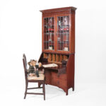 antiker Bücherschrank