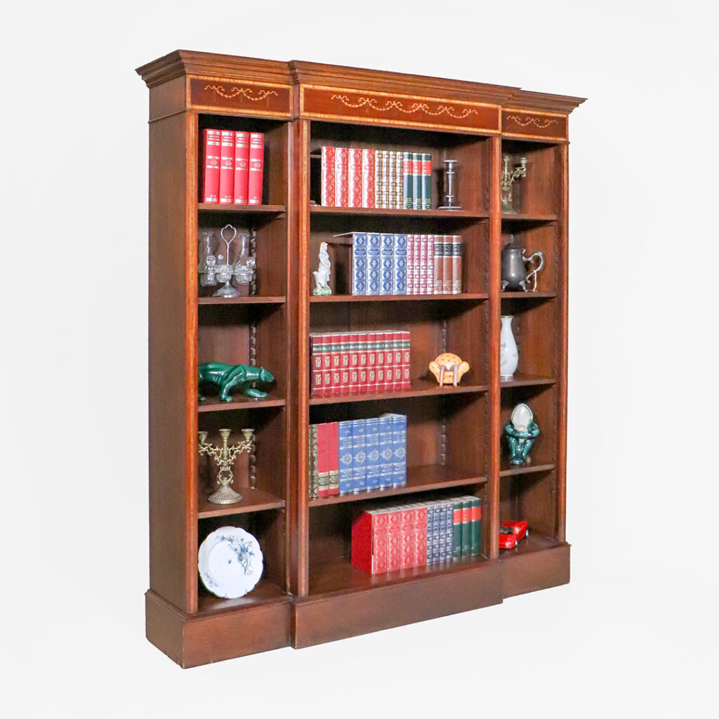 Open Bookcase in Mahagoni